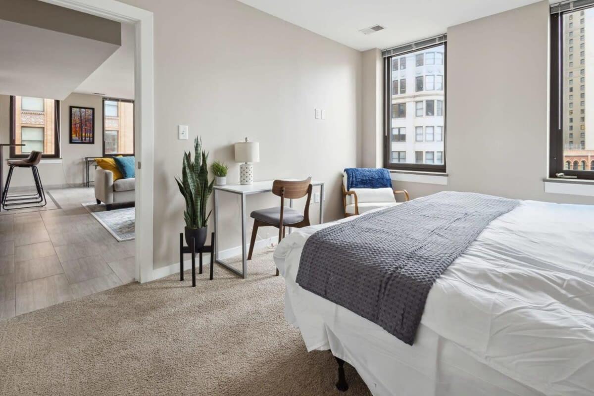 Appartement 2Br Downtown Luxury Getaway à Détroit Extérieur photo