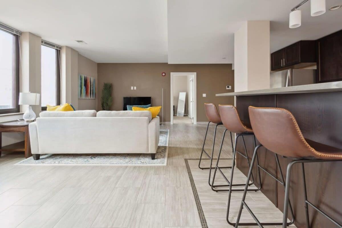 Appartement 2Br Downtown Luxury Getaway à Détroit Extérieur photo