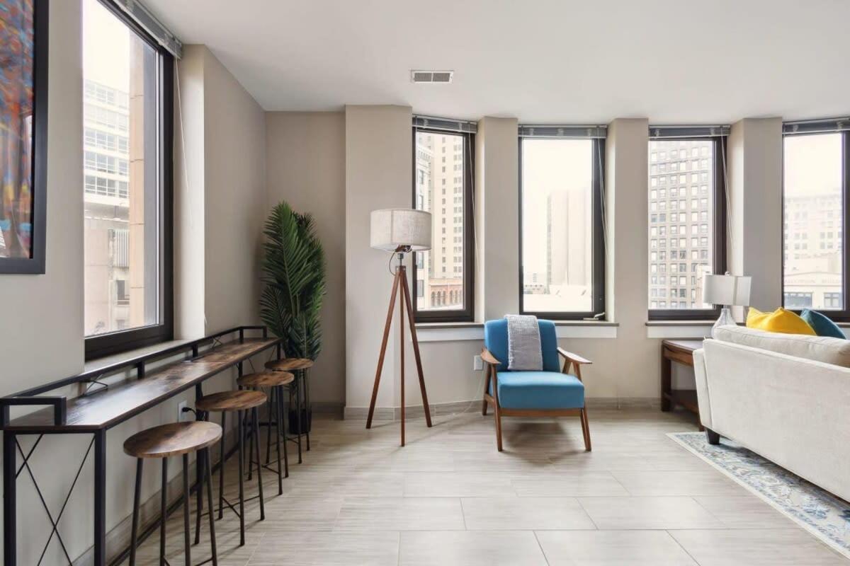 Appartement 2Br Downtown Luxury Getaway à Détroit Extérieur photo